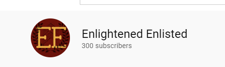GamingEnlisted's tweet photo. Boys we made it. 300 down and only 600 more to go before we can make this our full time career. Thanks to all of you. #YouTuber #ContentCreator #SmallContentCommunity. https://t.co/cvOhhBrA9w