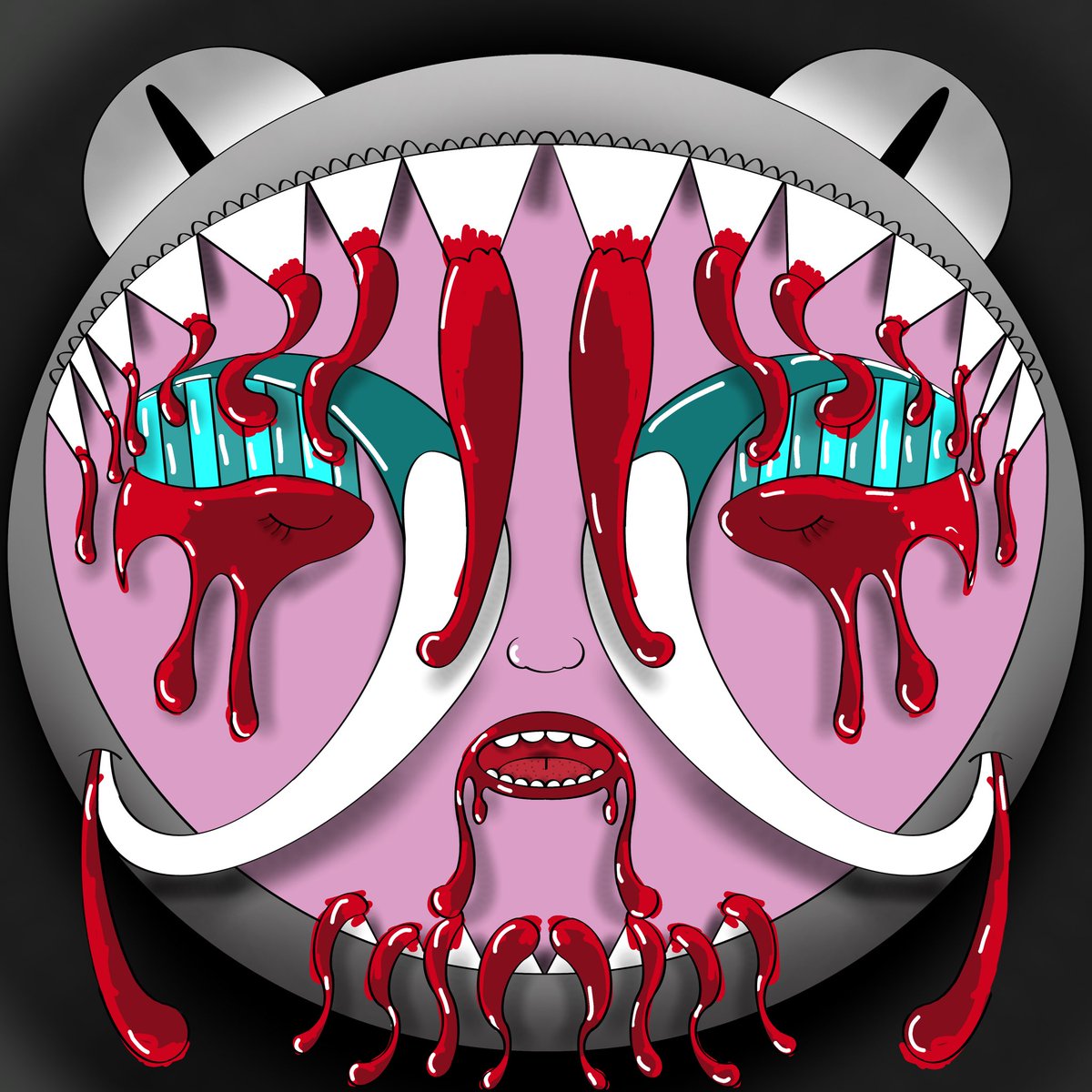 🤘🖤🤘🖤🤘

To celebrate hitting 666 followers on Twitter I’ve decided to drop some dark art for #hen666 @hic

‘Snake Bite’

Only 6/6 at 6.66 tez

hic.art/150932

#cleanNFT #darkart