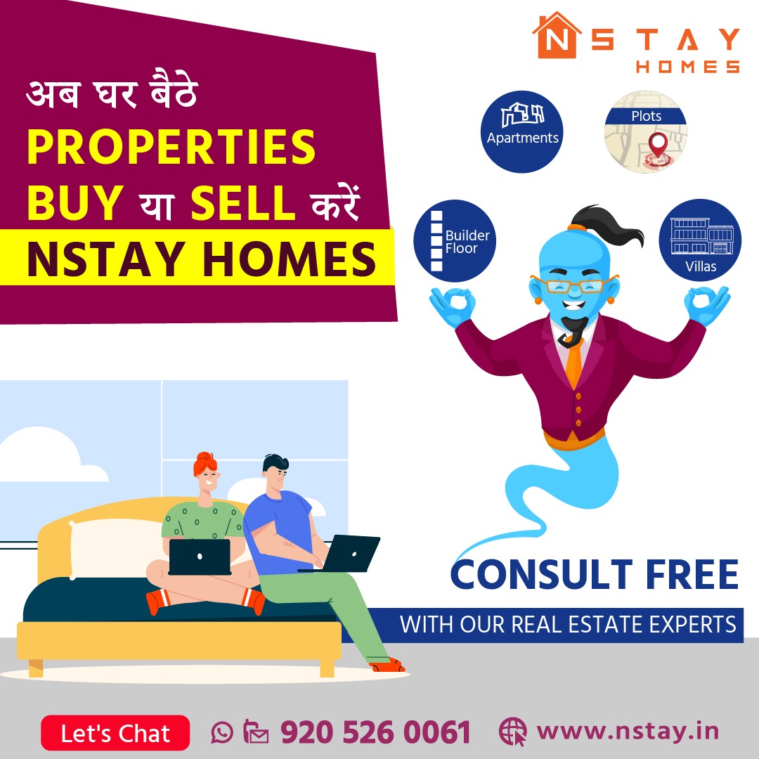 nstayofficial's tweet image. अब घर बैठे PROPERTIES BUY या SELL करें
NSTAY HOMES के साथ
Expert से 9205260061 पर Free में WhatsApp Chat करें
Chat on WhatsApp - bit.ly/3icYfPQ
Visit nstay.in/homes

#buyflat #sellplot #ingurgaon #NStayHomes