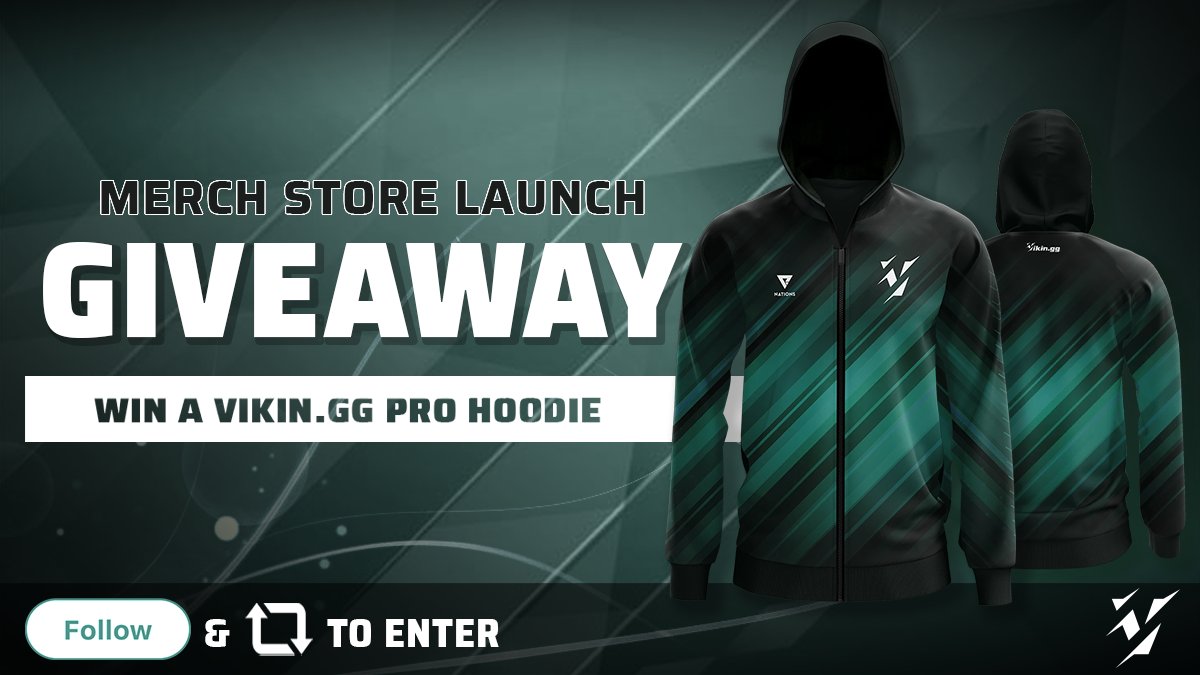 GGVikin's tweet image. To celebrate the grand opening of our new MERCH store, we will be hosting a 🔥GIVEAWAY🔥 for the Pro Hoodie!

To enter:
-Follow @GGVikin 
-Retweet this post

Ends on July 2nd. Good luck!

#VikingWay