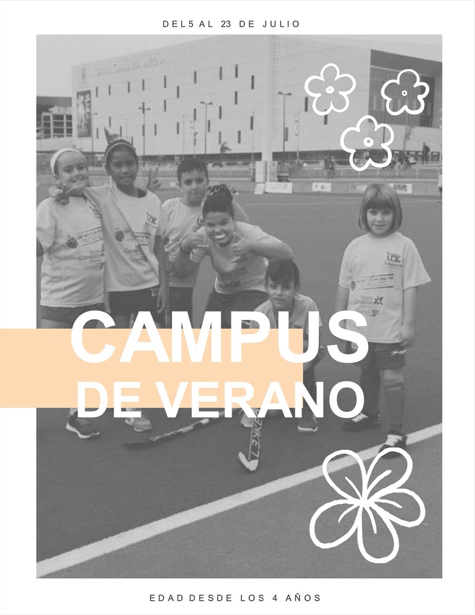 🔜 CAMPUS DE VERANO de la U.D. Taburiente🤗

☝️ Ya queda menos😃

🏟 Ciudad Deportiva Siete Palmas
📆 Del 5 al 23 de julio
👫 Niñas y niños a partir de 4 años
⏲ De 09h00 a 14h00

‼️ Opción de recogida temprana y tardía (08h30 a 14h30)
ℹ️: bit.ly/CV-UDTaburiente