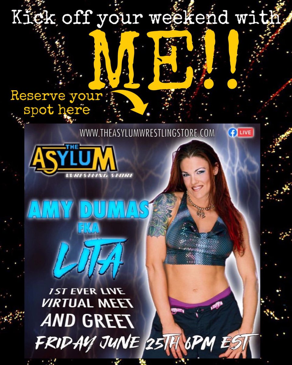 Win a free meet and greet and autograph for tonight’s event with <a href="/asylum_store/">TheAsylumWrestlingStore</a> RT this post and 1 lucky winner will be chosen at 5PM EST