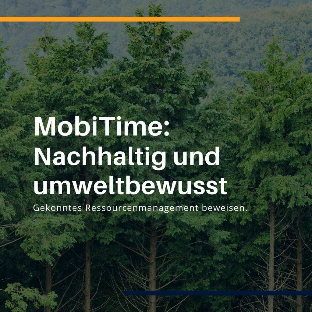 🌳 Lasst die Zeit der Zettelwirtschaft hinter euch, indem ihr auf eine vollständig digitalisierte #Arbeitsdokumentation zurückgreift! 🌳

#MobiTime hilft dabei, unnötige Wege zu vermeiden - plant eure Mitarbeiter*innen dort ein, wo sie am effizientesten gebraucht werden. Bewei…