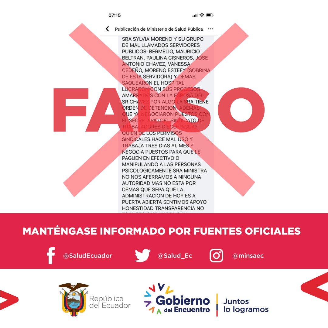 NOTICIA FALSA | Ante la publicación que circula en redes sociales sobre nuestro repositorio de perfiles idóneos elegibles para puestos de nivel jerárquico superior, informamos que todo el proceso se llevó a cabo con transparencia y apertura al público en general.