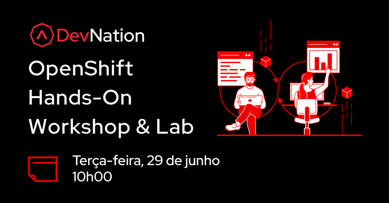 RedHatBR's tweet image. Mude a maneira como você cria e entrega um software. Participe no dia 29 de junho do OpenShift Hands-On Workshop &amp;amp; Lab da #RedHatDeveloper, feito para arquitetos e desenvolvedores interessados em aprender Kubernetes &amp;amp; OpenShift. Registre-se aqui: bit.ly/3A0CBF1