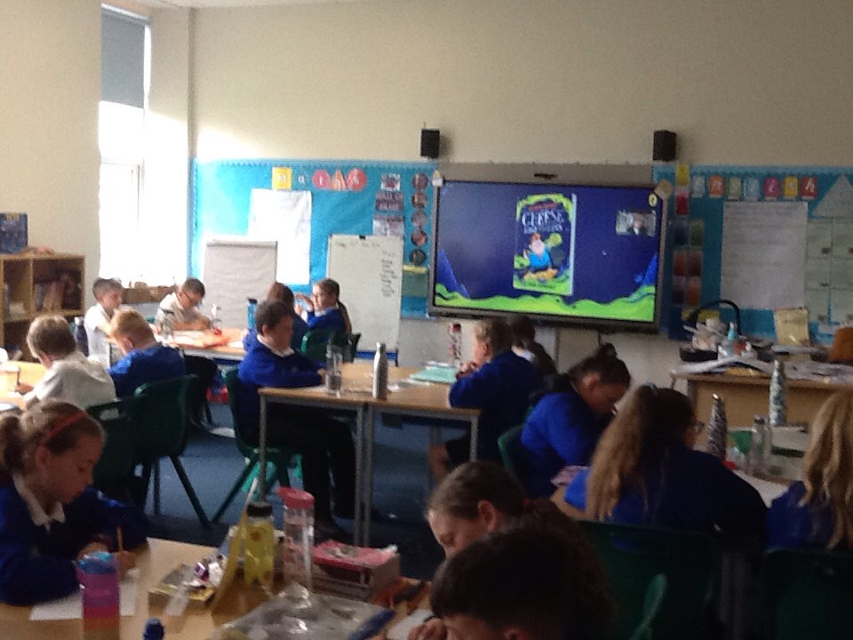 Today we enjoyed a virtual author visit from <a href="/AkaPaulHoward/">Paul Howard</a> about his new book Aldrin Adams and the Cheese Nightmares which sounds very funny, the class were also impressed with which sports stars he had met as a sports writer! The cheese quiz at the end was very competitive!