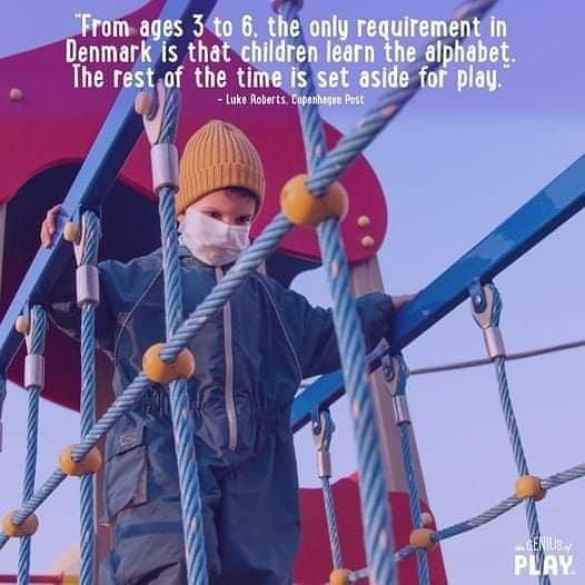 Maybe we should take note. 🤔
📷 Genius of Play