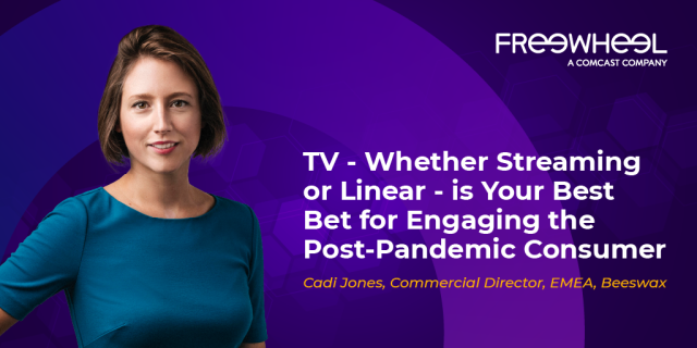 LizFerrari_'s tweet photo. .@BeeswaxIO Commercial Director @cadielisejones analyzes how TV is the best bet for engaging with consumers post-pandemic and why #premiumprogrammatic will help advertisers make the most of their TV buys via @FreeWheel #EffectvEmp https://t.co/9mfuIYxmj3 https://t.co/AF0g1mVjAK