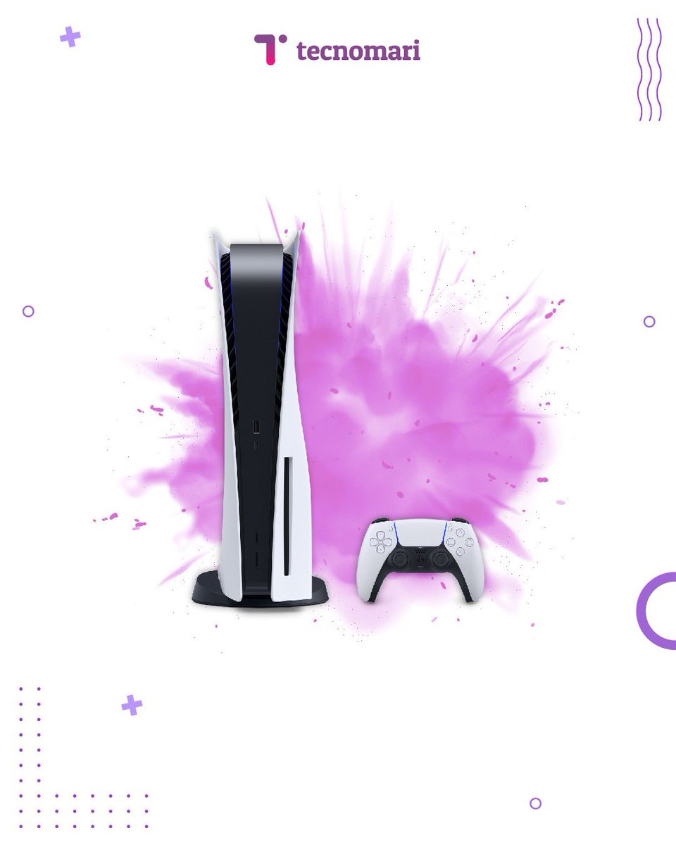 📢 Nos lo habéis pedido y ya está aquí... 
💥¡La nueva PS5!💥 
Disponible ya a la venta en Tecnomari, con entrega en 
48/72h laborables. 
¡Consiguela antes de que se agote!🔥🔥🔥

#PS5 #playstation5 #novedad