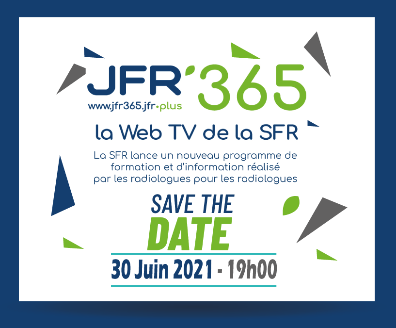 🟠 La <a href="/SFRadiologie/">SFR (Radiologie)</a> lanza el miércoles 30 de junio a las 7:00 pm (Francia) un programa creado por y para radiólogos. 

☝  Los socios <a href="/residentesSERAM/">Residentes SERAM</a> con membresía gratuita a la #SFR tendrán acceso gratuito al programa.

➡ bit.ly/3A0fNFp