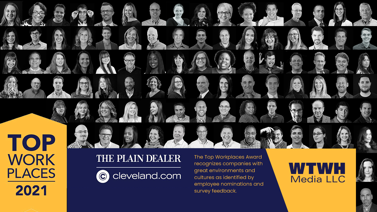 WTWH_Marketing's tweet photo. We're excited to share that @WTWH_Media has been named a Top Workplace by @ThePlainDealer and  @clevelanddotcom for the second year in a row! 🎉 #WillingToWorkHarder https://t.co/ZrkMmKwXZ4