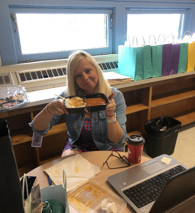 SJBKE_School's tweet photo. Sending our love to Holly &amp; Kenny Singh for providing our staff with a beautiful lunch on the last day from ⁦@Thandisj⁩! Always a part of our Clipper Family 💕 ⁦@ASD_South⁩ ⁦@PALSpartners⁩ https://t.co/bYgKWx8VJw