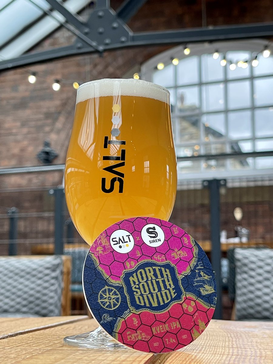 FRESH FRIDAYS 

As a special Friday treat, we’ve got a keg of our latest collab with the awesome @sirencraftbrew 🧜‍♀️ 

North-South Divide is a juicy IPA brewed with Kveik yeast. 

Packed full of tropical fruit aromas, with hints of funky pineapple, pine and light bitterness 🍍