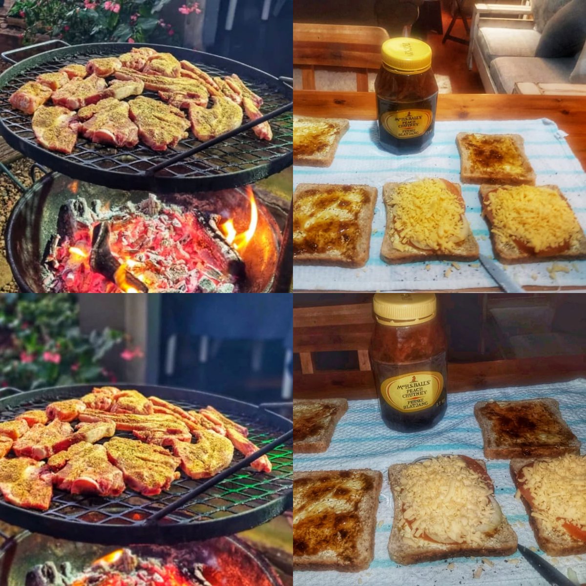 Nou braai ons...🥂