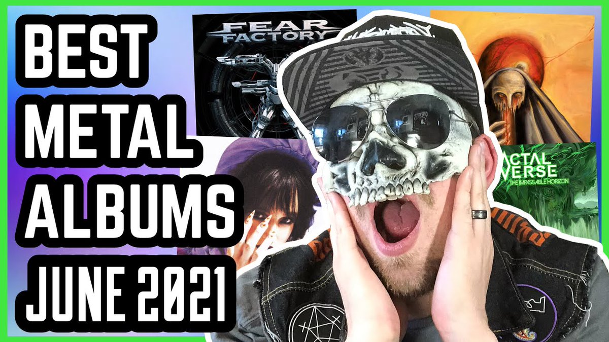 Sharing my favorite metal albums of June from POPPY's eccentric new EP and underground gems like Fractal Universe, to longtime heavy hitters Fear Factory. #bestmetal #bestmetal2021 #metal2021 #fearfactory #poppy #progressivemetal

youtube.com/watch?v=_WMKqs…