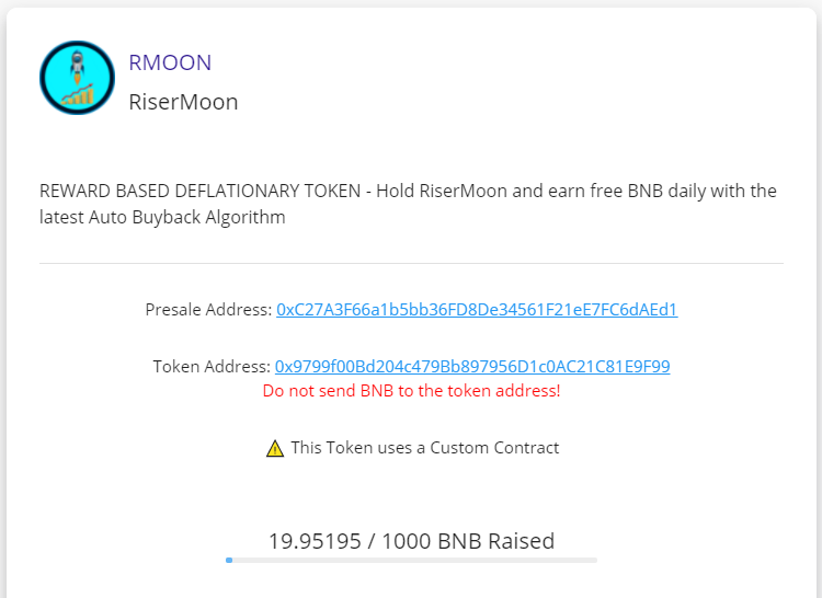 RiserMoon Finance tweet media