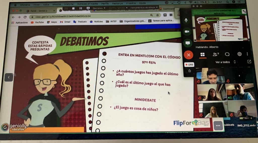 LS_Asia's tweet photo. RT @fernando_marti7: ¡Que lujazo haber podido estar estos 2 días en #flipforbias21 con mi taller sobre gamificación intentando compartir experiencias e inspirar a otros docentes! ¡Enhorabuena a la organización por todo el trabajo realizado!👌🏻
Esperando y… https://t.co/SpSg04wrSr