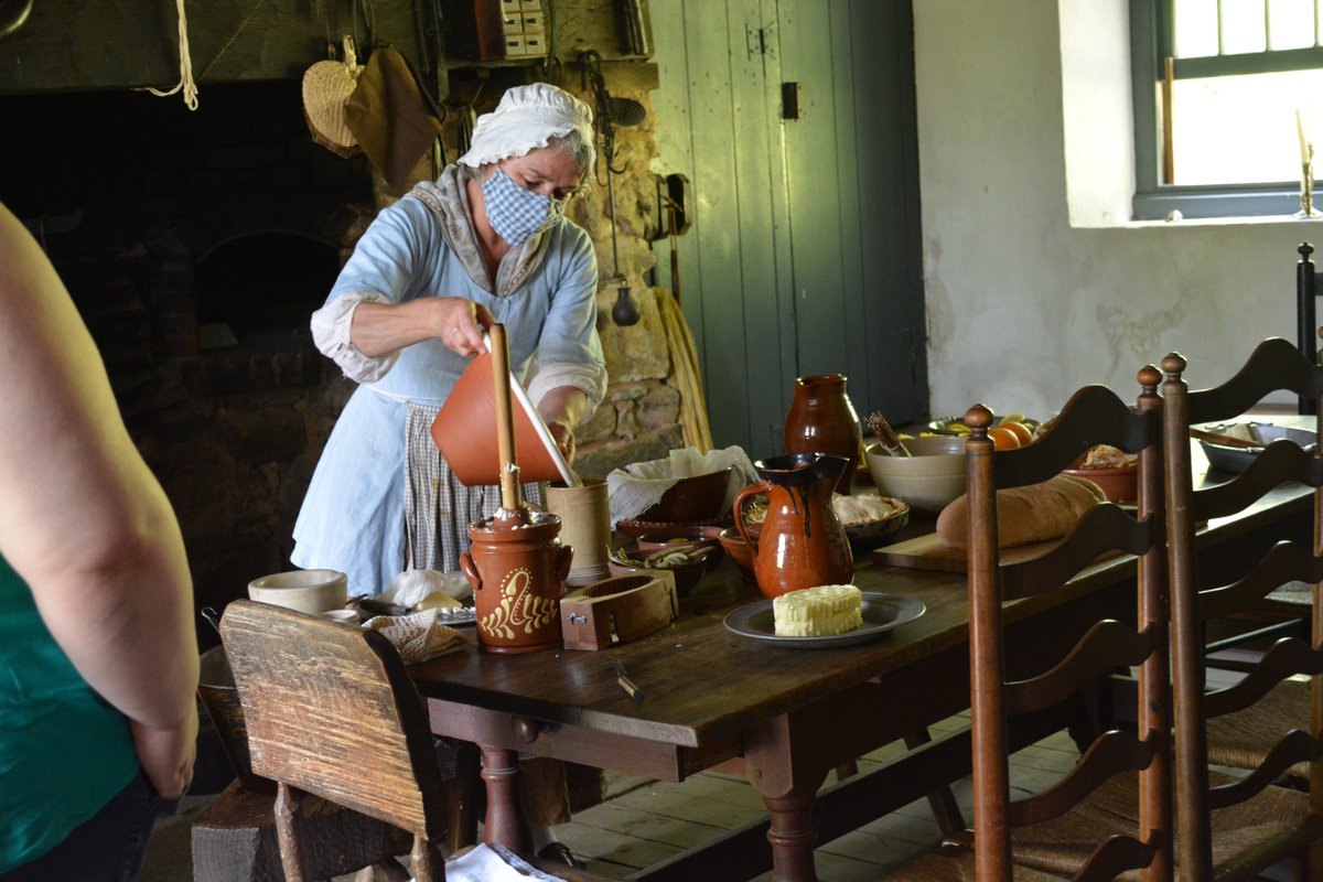 ColonialPAPlant's tweet photo. Come see what's cooking this weekend as we will have lots of great demonstrations including textiles, house and farm tours, and make candles! Stop by the garden and learn about what growing and how it was used in colonial times. Pack a picnic and take a step back in time with us! https://t.co/Piya75qy8U