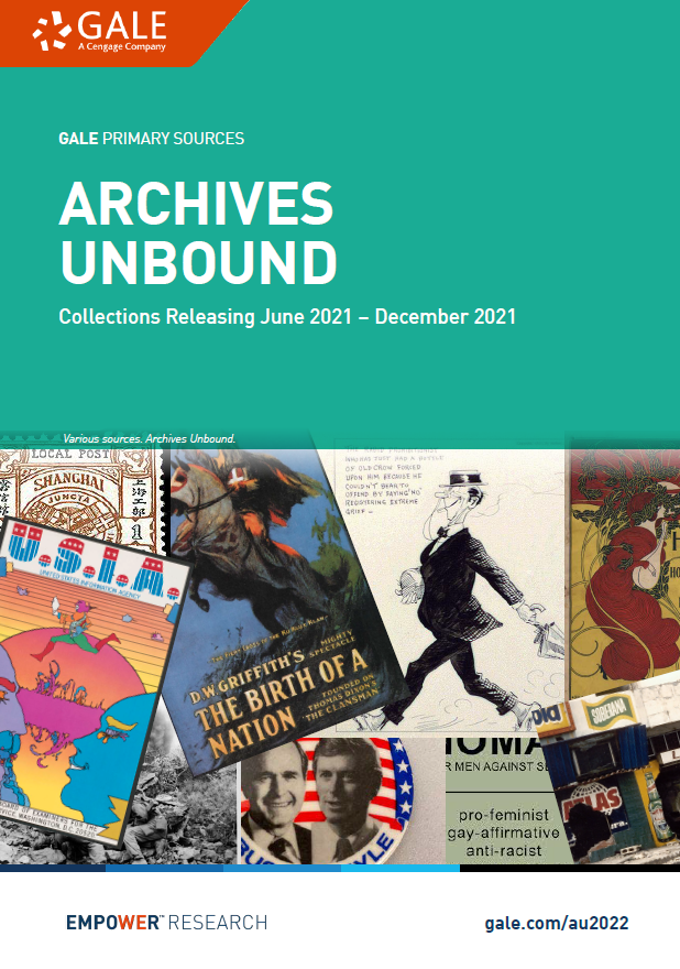 GaleAcademic's tweet photo. 📢NEW! On June 25 we're releasing 16 new "Archives Unbound" collections covering #AmericanStudies, #Politics, #RadicalStudies, #GenderStudies and more, with more exciting new releases coming later in the year! #MalcolmX #FBI #Einstein
View the catalogue>>https://t.co/AGuY3bHrix https://t.co/eS940BcYhB