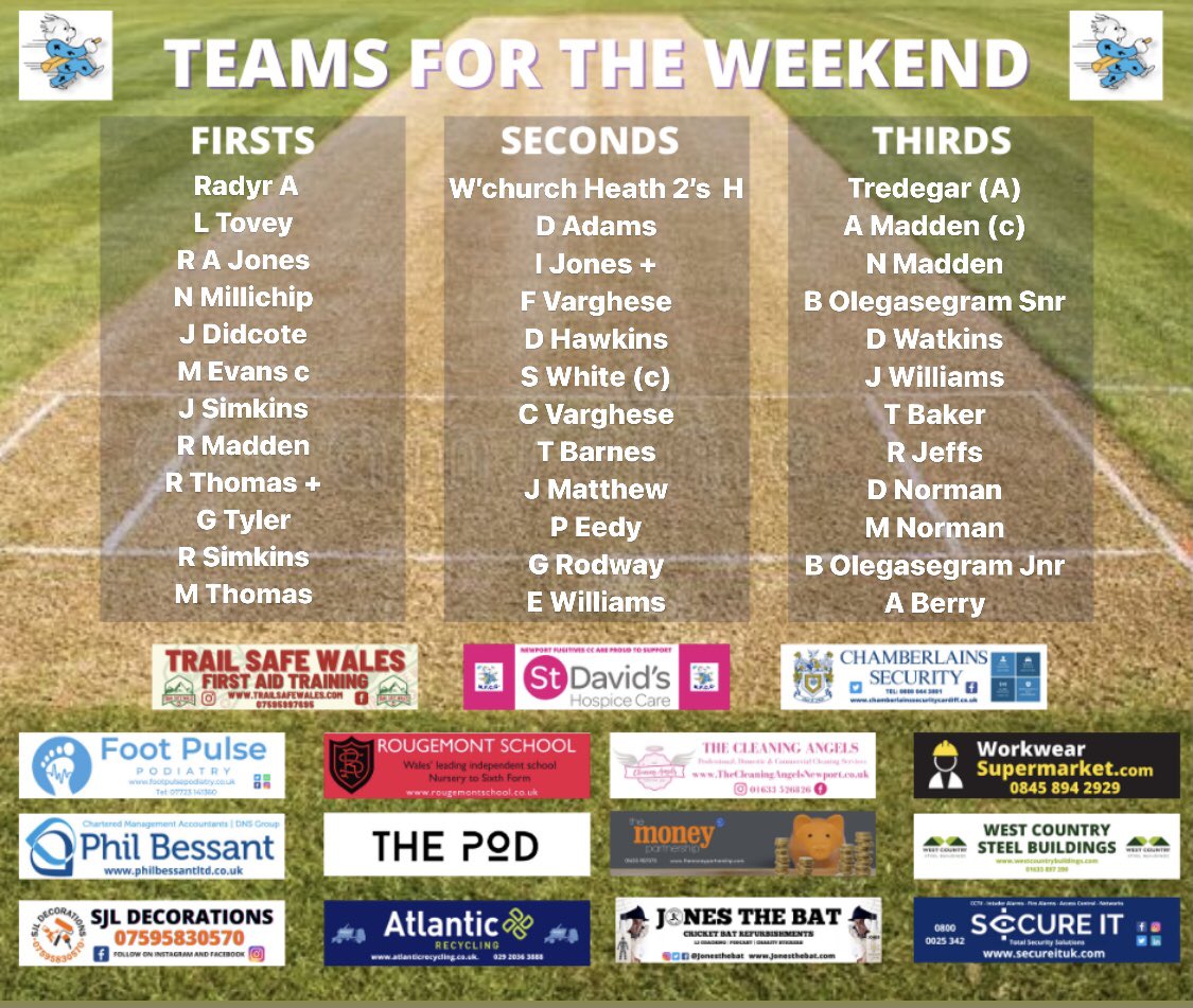 FugitivesCC's tweet photo. 💪teams for the weekend! #gogees https://t.co/gwUf1SUW7s