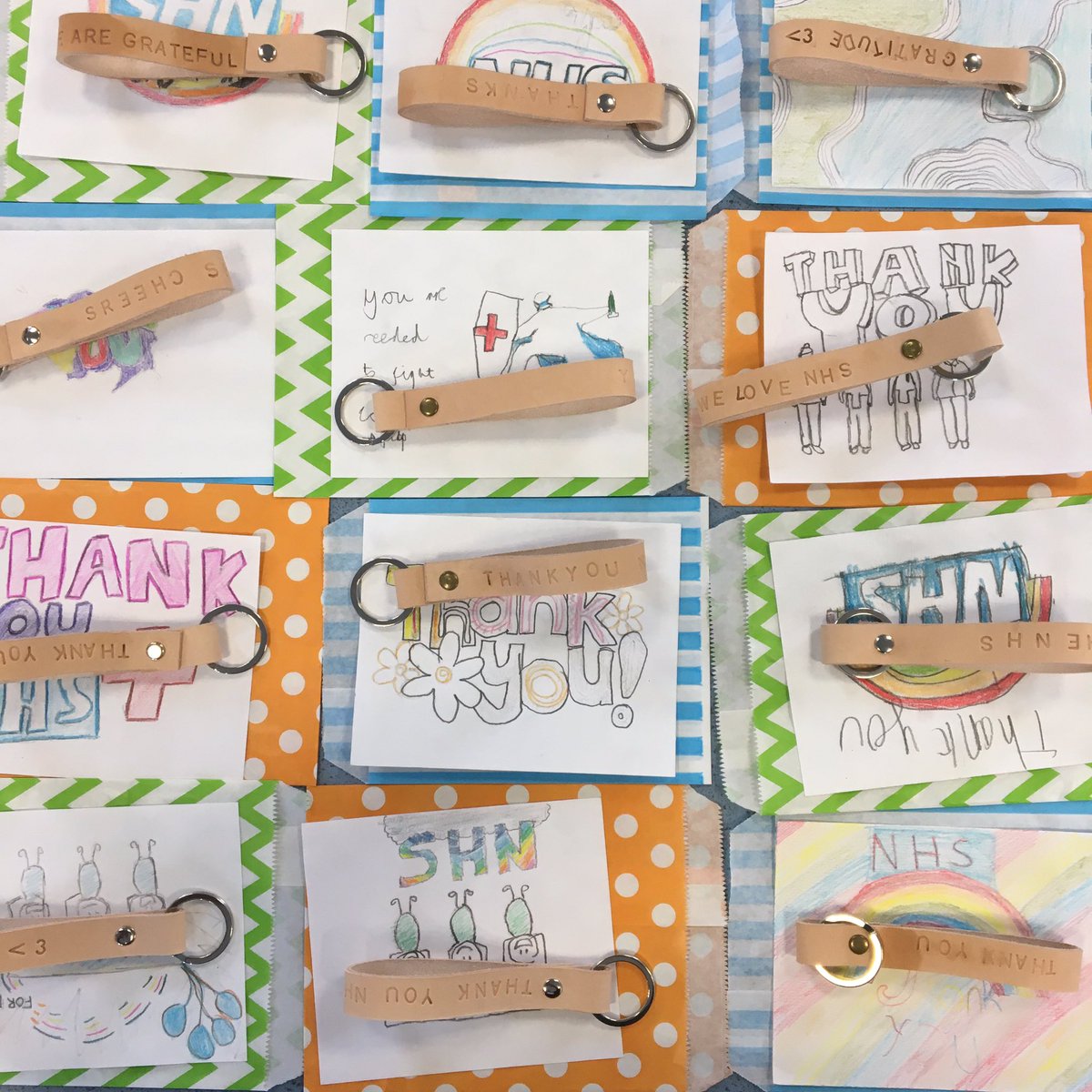 project18brum's tweet photo. Another three sessions down this week producing keyrings for @NHSuk staff at City Rd Hospital. The students @JQAL4L have been brilliant once more. #community #thankyou #respect @Official_McLH https://t.co/yPWB3k0W1z
