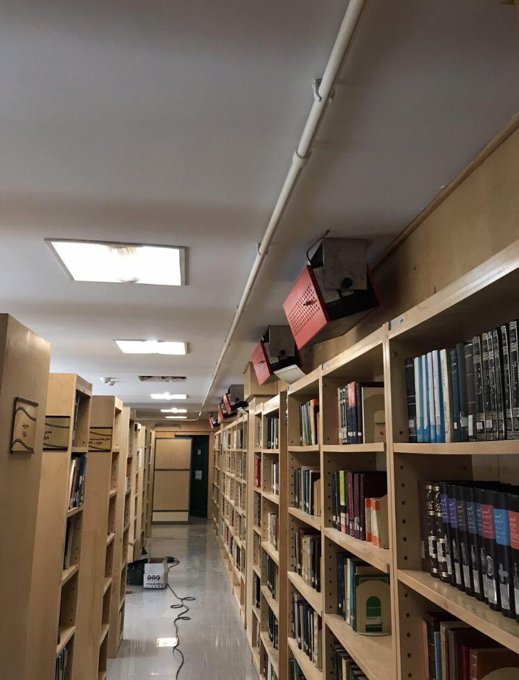 AzarHirad's tweet photo. نصب و اجرایی سیستم اطفا حریق پاک پایرو (آیروسل) در کتابخانه برق منطقه ای استان تهران...                                                                                    @AzarHirad https://t.co/wZOWr2QtKq