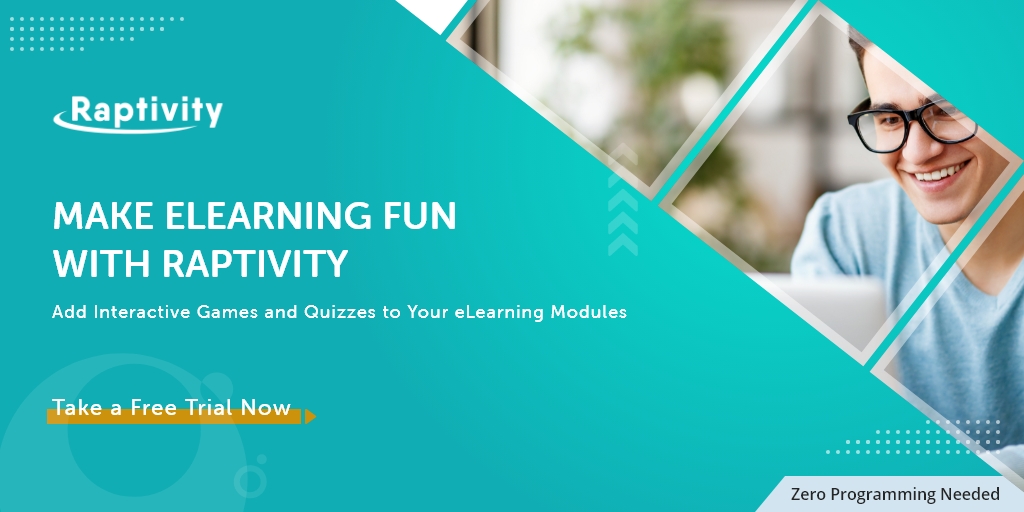 Raptivity's tweet image. We are excited to bring two new interactions very soon! Watch this space to know the release dates!
#InteractiveeLearning #eLearning #interactivitybuilder #eLearningtool #eLearningdev #Raptivity #AsynchronousLearning