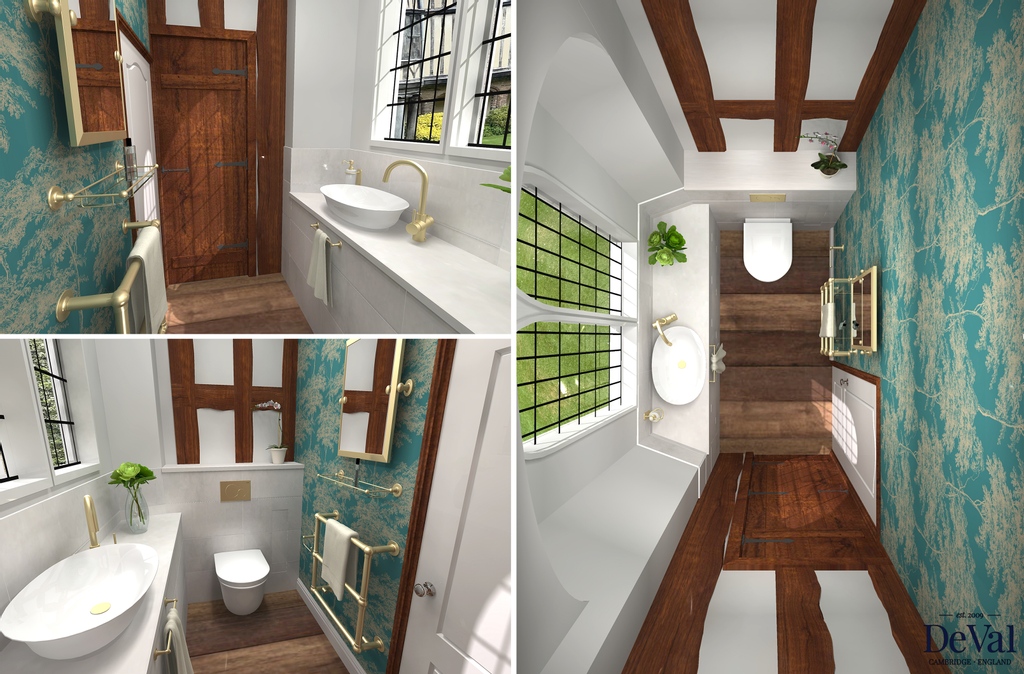 devalcambs's tweet image. ⭐Design of the Week⭐
How's this for a 14th Century powder room renovation?
Original beams, door and gothic windows overlooking a beautiful courtyard. A few alterations to accommodate more modern furniture, yet still full of character! Let us know your thoughts in the comments✒️