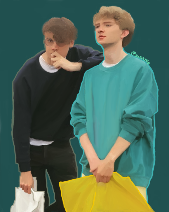 IsItBlip's tweet photo. I drew lines and people:) #tommyinnitfanart #wilbursootfanart https://t.co/HlAaczAF7V