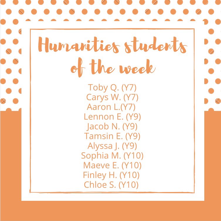 PCSA Humanities tweet media