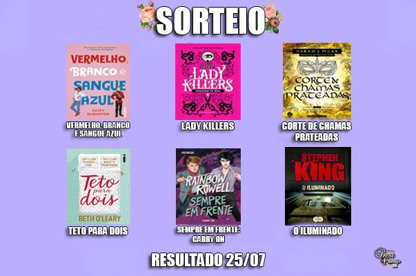 BestPromosBr's tweet photo. 📚 SORTEIO 📚

UM ganhador irá escolher UM livro entre as opções abaixo. Para concorrer você deve seguir as regras:

• Dar RT nesse tweet 
• Seguir a conta @BestPromosBr
• Dizer nos comentários qual livro quer ganhar

RESULTADO: 25/07/21 https://t.co/5VKTDhUJZz