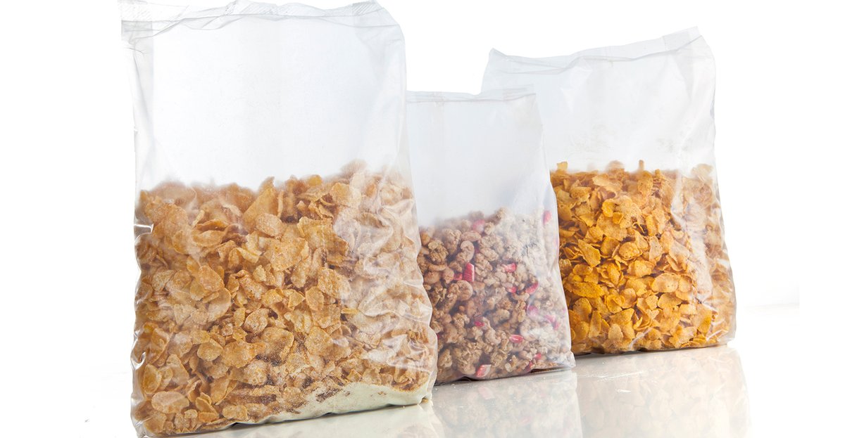 plasticstoday's tweet photo. Flexible packaging company #Coveris has developed recyclable, mono-material film liner for bag-in-box cereal #packaging. The liner is made from 100% polyethylene co-extruded film that can contain up to nine layers https://t.co/vUaksqHgM2 https://t.co/sqY7fUBSVU