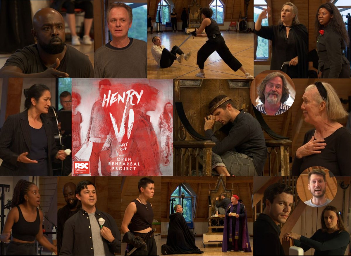 BrigitteUhrmann's tweet photo. So enjoyed the run through of #HenryVIPartOne @TheRSC, bringing all aspects of rehearsal to a glorious performance. We felt the courage, triumph, solemn despair, scorn, guilt, hope, faith. A unique experience and a rich harvest. Thank you all involved. #RSC #OpenRehearsalProject https://t.co/wKwdwGpfbw