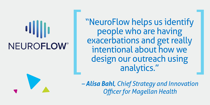 Alisa Bahl, chief strategy &amp; innovation officer, tells <a href="/buoyhealth/">Buoy Health</a> about Magellan’s investment into <a href="/neuroflowlive/">NeuroFlow</a> to help map out the whole patient journey. Read more: buff.ly/3iGfnOf