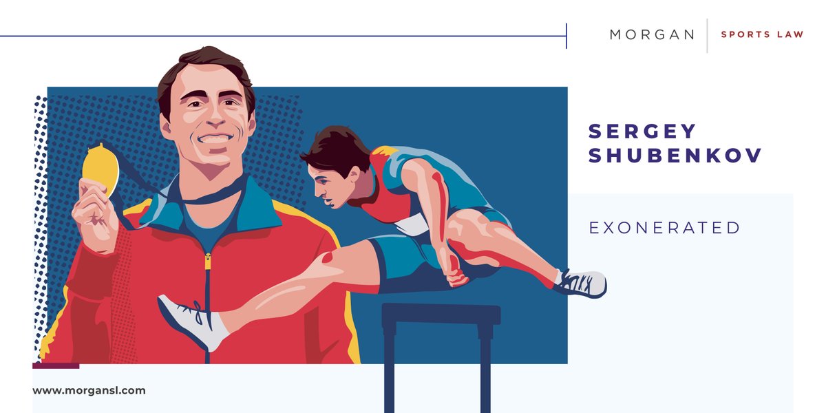 Morgan Sports Law client, Sergey Shubenkov, exonerated: bit.ly/2U1hT78