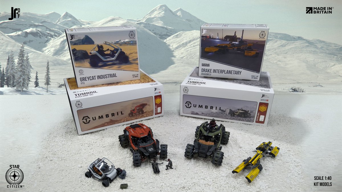 We go way back with <a href="/JRDesFab/">JR Design+Fabrication</a> - They are the team to go to for the highest detail model kits of anything from the ‘verse! 

That's why we're so happy to announce this collaboration for officially licensed merchandise. 

Start your collection today!
robertsspaceindustries.com/jrdf