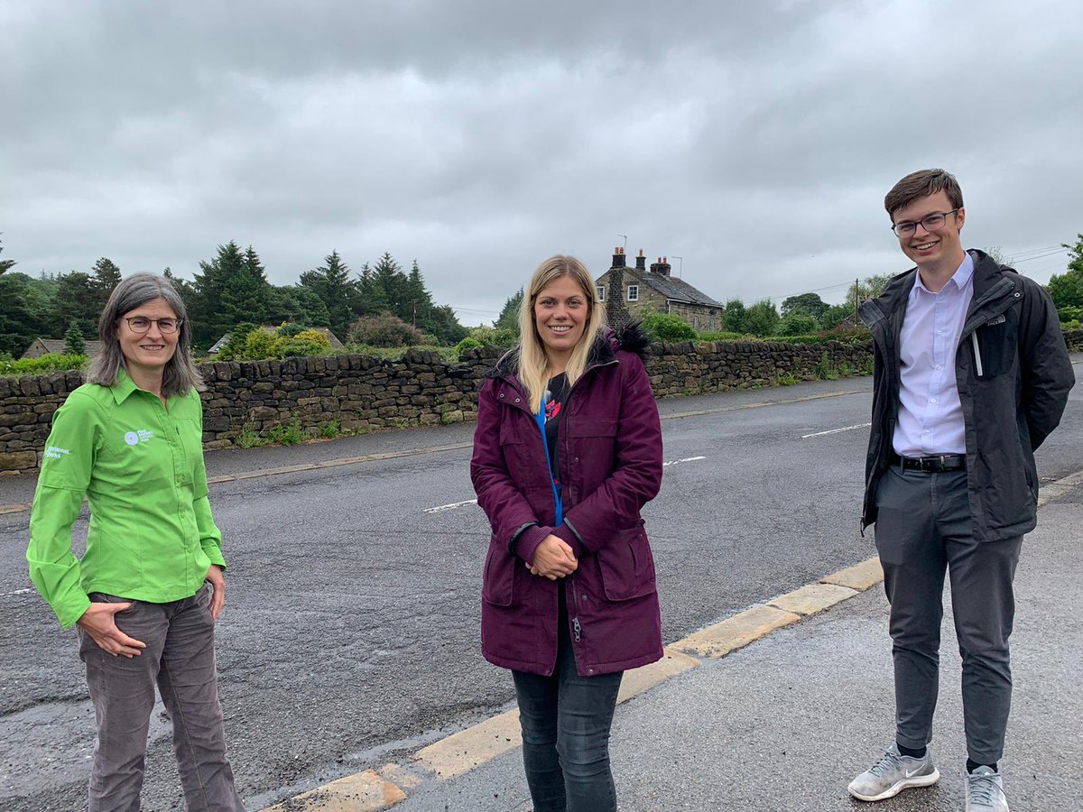 Great to meet @PeakChief with Miriam Cates MP in Midhopestones this afternoon to discuss issues affecting the fantastic natural assets on #stocksbridgeandupperdon’s doorstep. 

#sheffieldissuper