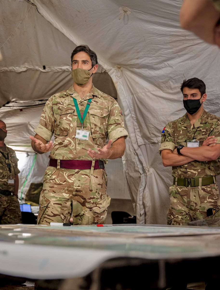 1ArmdInf's tweet image. The heat is on! 🔥☀️

The 1 Bde HQ deployed in full on #JWA21 and ran through numerous planning and execution cycles.

This enabled us to support our Multi-National HQ under @4thInfDiv alongside our @USArmy, @AustralianArmy and @CanadianArmy brothers and sisters.  

#britisharmy