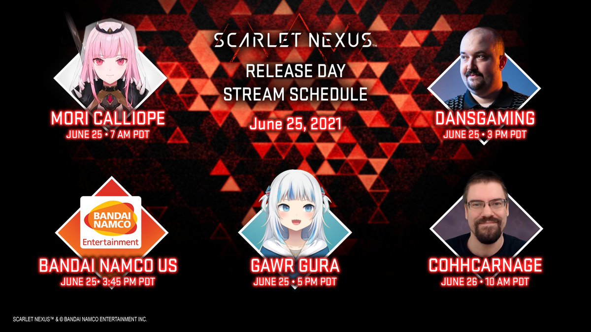 X \ Scarlet Nexus على X: 『Tweet Notification』 🔺Catching up on