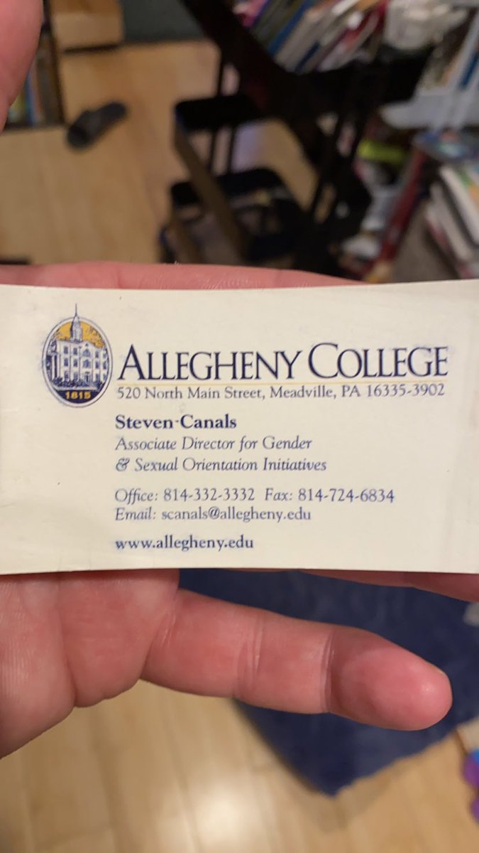 StevenCanals's tweet photo. My former supervisor texted my old business card. I was a college administrator. Feels like a lifetime ago, back when I was so unhappy and unsure about the future. So glad I reinvested in myself, took a leap of faith, and moved to LA with the goal of telling untold stories. https://t.co/xgdlMZ3VxA