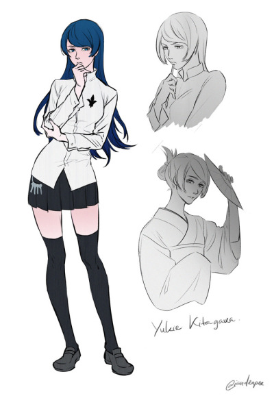 Female Yusuke 👀

she'll be called Yukako Kitagawa, btw