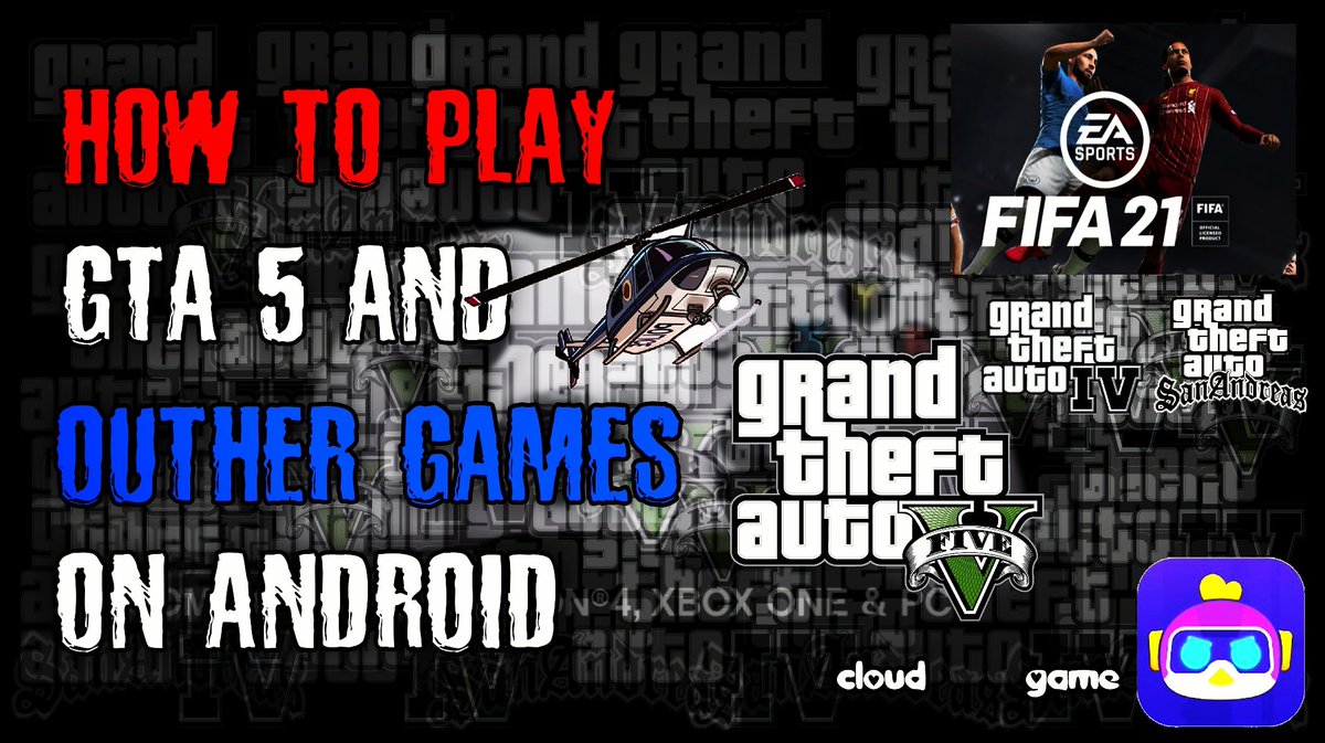 androidp_in's tweet image. GTA 5 and outher pc games on android play with Chikki cloud game
youtu.be/_rEHWhBaooM
Share and support
