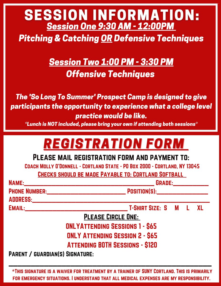👀Prospect Camp date just dropped👇🏻