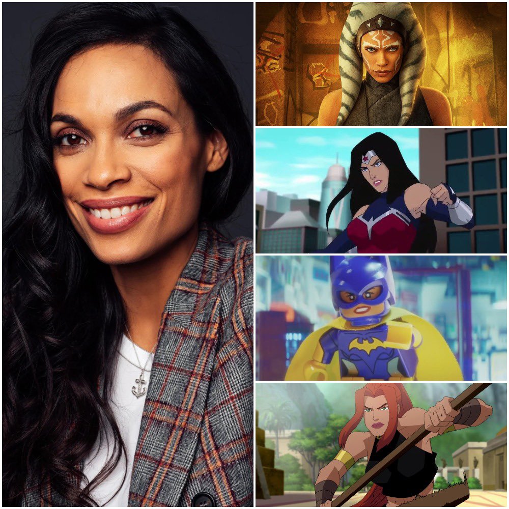 #RosarioDawson is an American actress with Cuban 🇨🇺 & Puerto Rican 🇵🇷 ancestry. She played #Ahsoka in #TheMandalorian and voiced #Batgirl in The Lego Batman Movie, #WonderWoman 👸🏻 in the #DCAMU and fellow Amazonian, Artemis🛡

#AnimationIsNotAGenre #DiversityInAnimation #StarWars