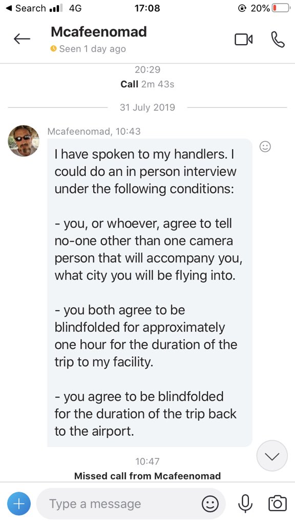 Rest in peace <a href="/officialmcafee/">John McAfee</a>. I was looking forward to this journalistic adventure but sadly it will not be. Was a pleasure knowing and interviewing you. One of a kind till the end #mcafee