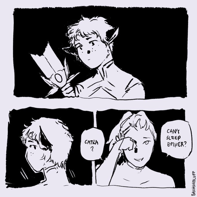 rough catradora comic of some post s5 introspection and hurt/comfort #shera #spop 