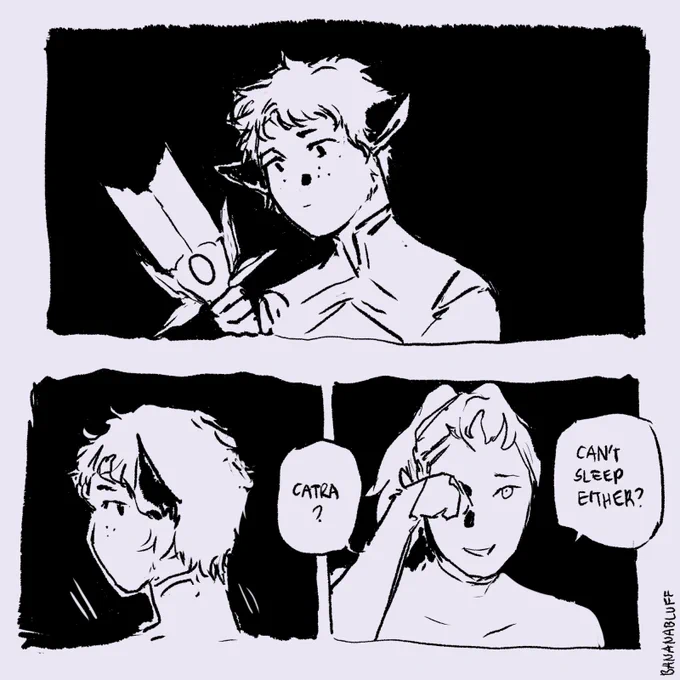 rough catradora comic of some post s5 introspection and hurt/comfort #shera #spop 