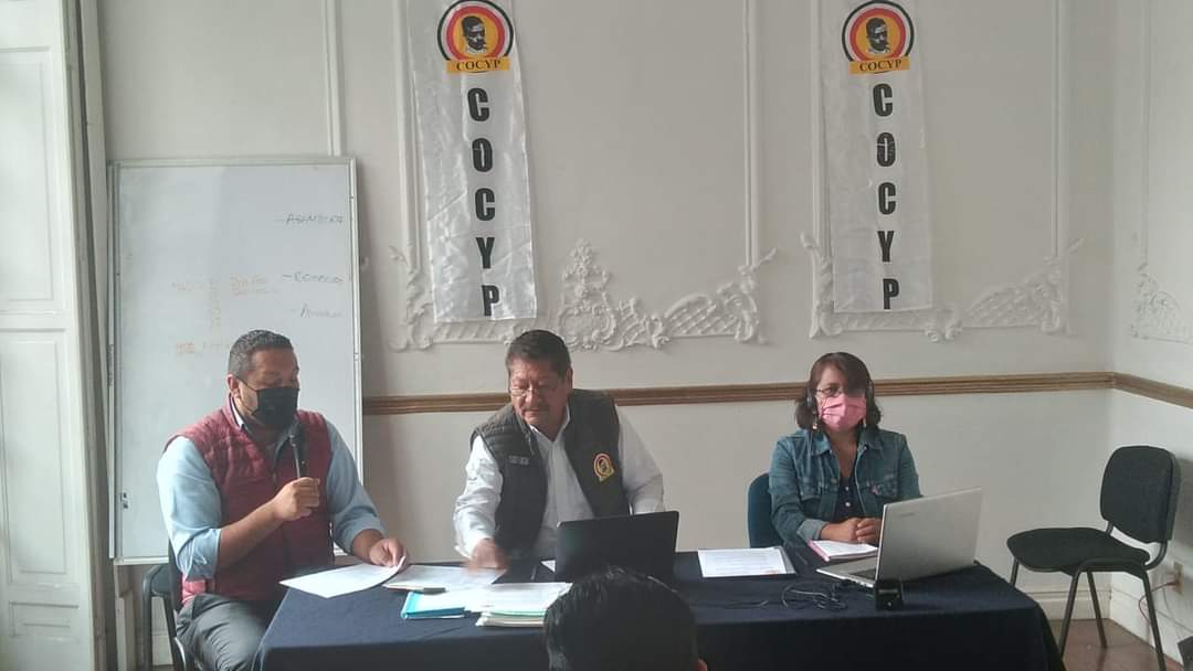 JulioCsarAudelo's tweet photo. Durante 2 días  nuestro Consejo  Nacional sesionara tanto de manera presencial, como virtual, el análisis, discusión y acuerdos  que se lleven a cabo, nos darán las tareas para continuar  los trabajos de nuestra organización  #COCYP https://t.co/HRdrS0TSpl
