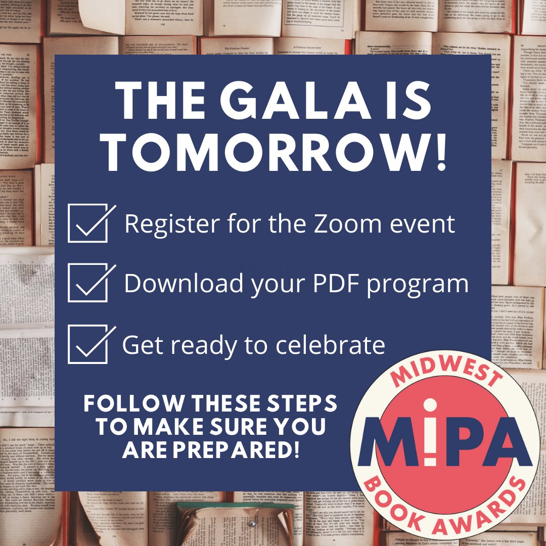 One more day to the big event! You can download a printable program here: loom.ly/ccI2ZR4
#MidwestBookAwards