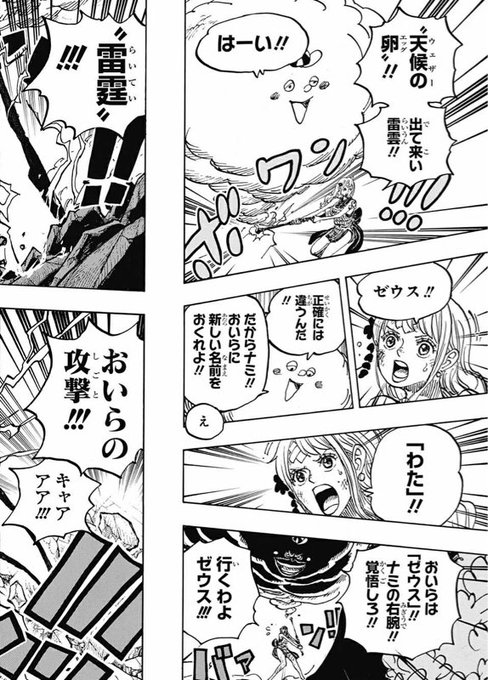 ワンピース ナミとゼウスは最強の相棒 二人の関係を徹底考察 2ページ目 Selvy